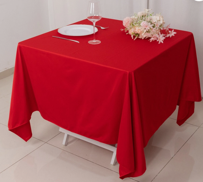 microfibre suede table cloth