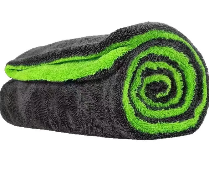 Large Size Microfibre Twisted Yarn Car Detailing Towels 