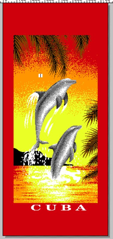  Printing design microfiber beach towels