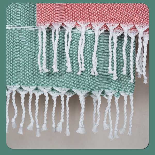 Cotton Turkish Tassel Beach Towel Manufacturer / Lightweight, Quick Dry, Soft Cotton for Beach & Pool