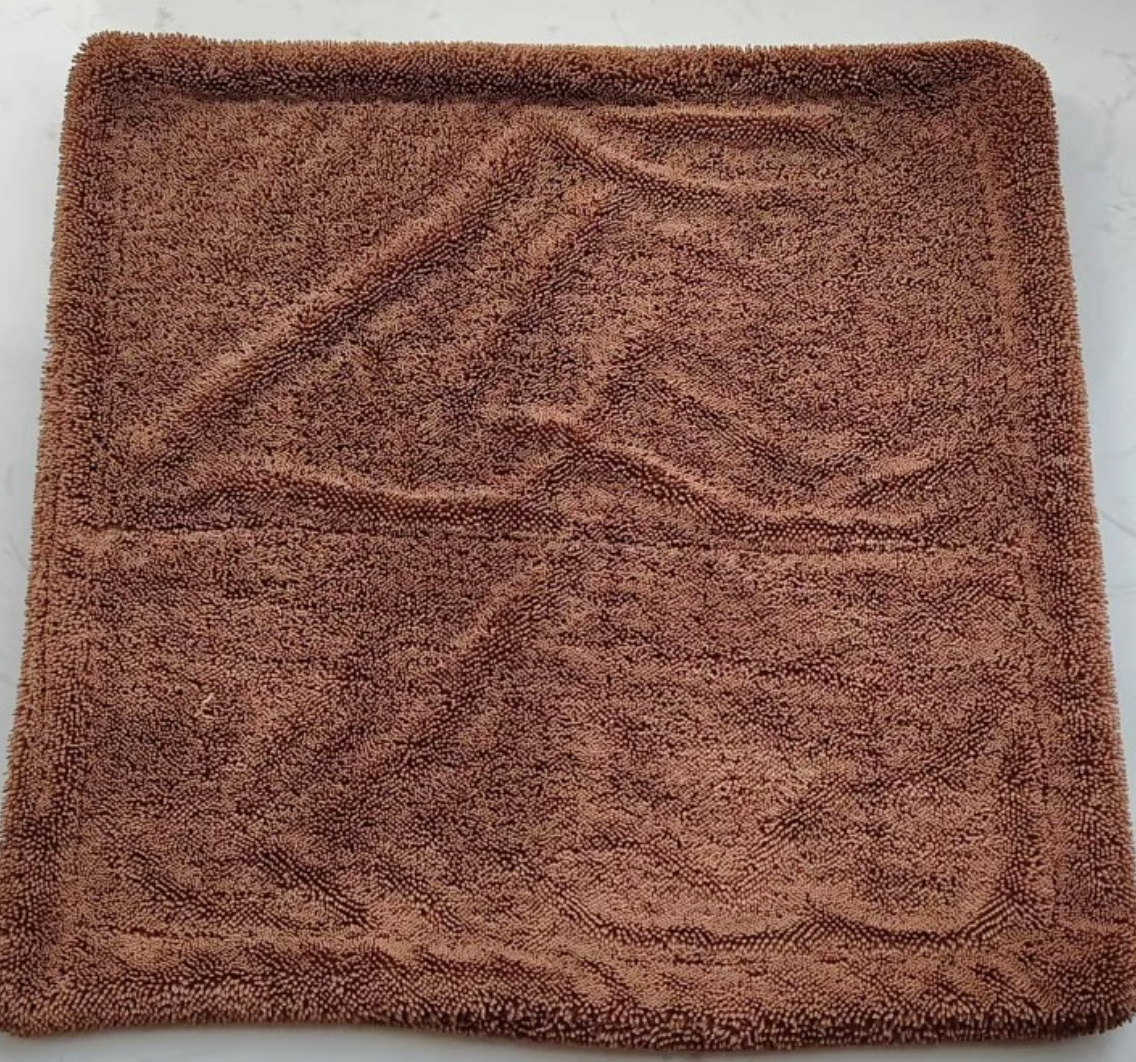 1400gsm microfiber twisted loop detailing towels