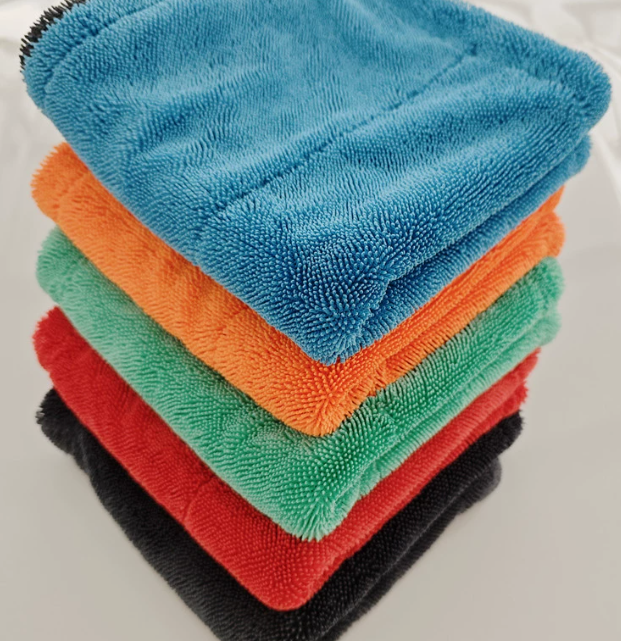 Twisted Loop Detailing Towels Dry Fast | 1200GSM Super Absorbent Microfiber Car Drying Cloth
