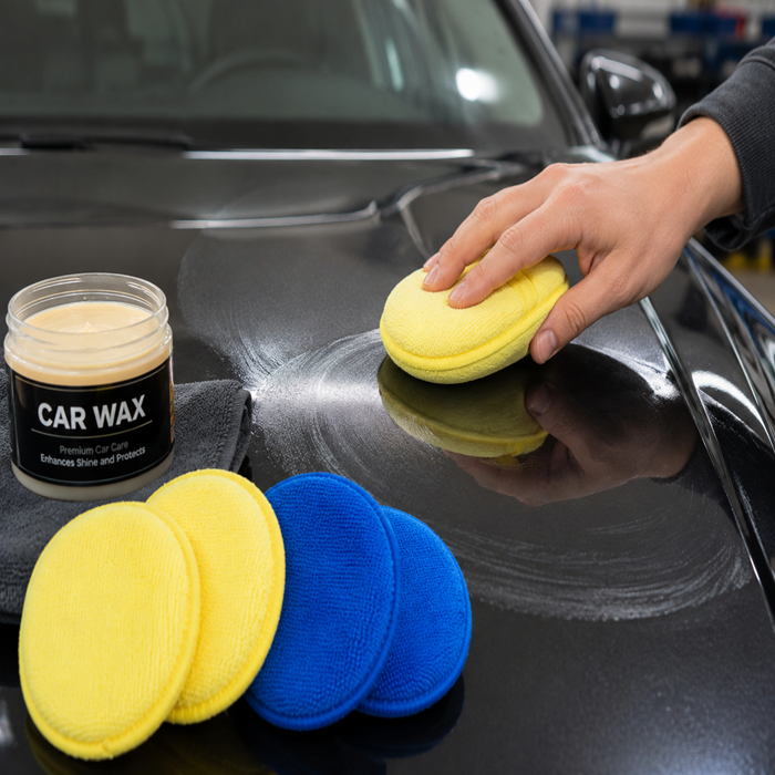 Microfiber Foam Applicator Pads