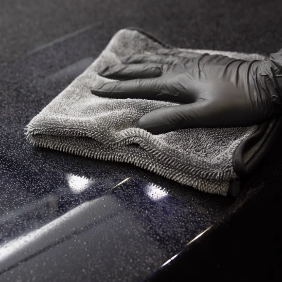 Microfiber Twisted Loop Detailing Towels Protect | Your Car Paint with Scratch-Free Edgeless Technology
