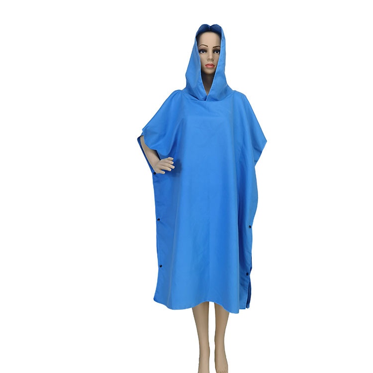 Microfiber adult towels poncho
