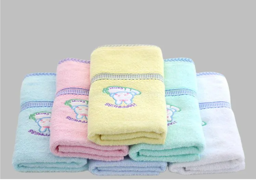 Cotton Hand Towels With Embroidery Logo