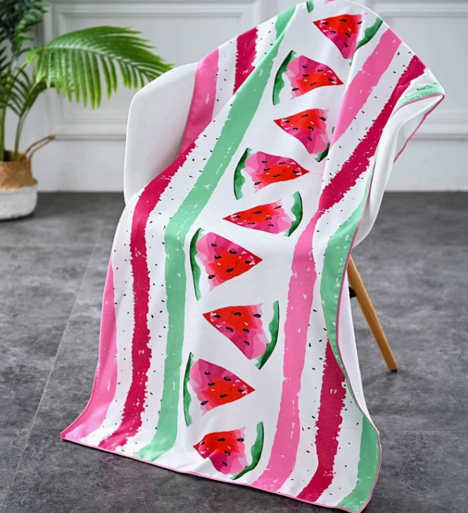 Oversized Microfiber Beach Towels 35x70 manufacturer  laurey microfiber towels supplier