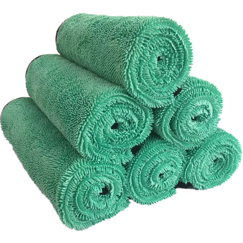 microfiber twisted yarn long pile towels