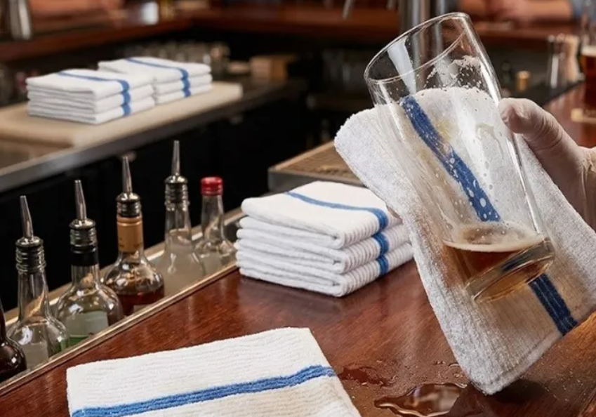 Professional Microfiber Bar Mop Towels - Streak-Free, Lint-Free & Ultra-Absorbent Kitchen Towels