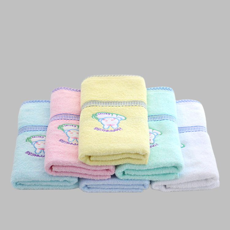 Cotton Hand Towels With Embroidery Logo