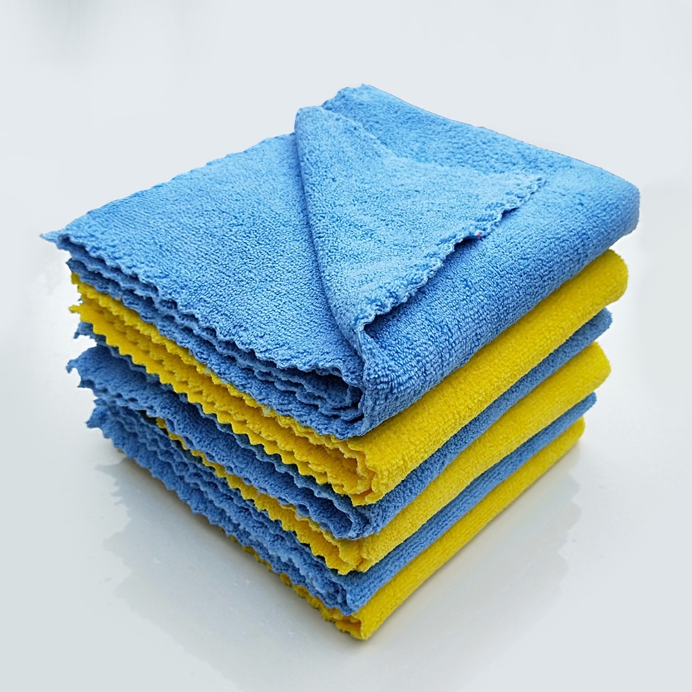 Ultrasonic Cut Edge microfibre Cleaning Cloth