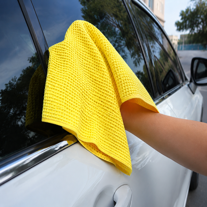 Microfiber Waffle Weave Detailing Towels
