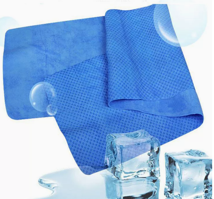 PVA Cold-Feeling Cooling Towel - A Quick-Drying, Sweat-Absorbing Towel for Cooling Down During Outdoor Sports and Fitness Activities