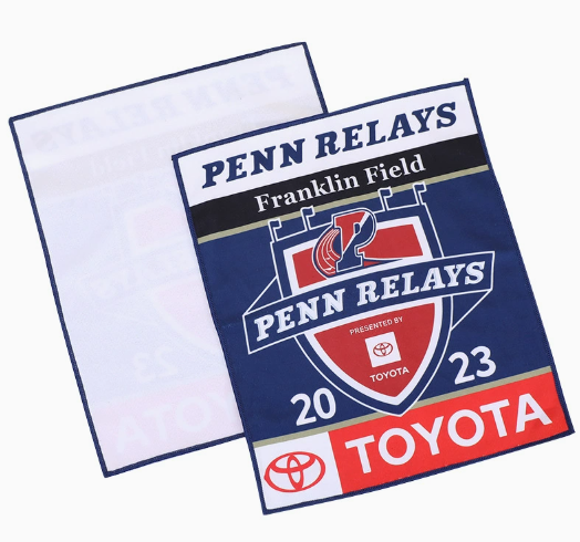 Our Rally Towels dries very fast. Soft microfiber material for sports team.