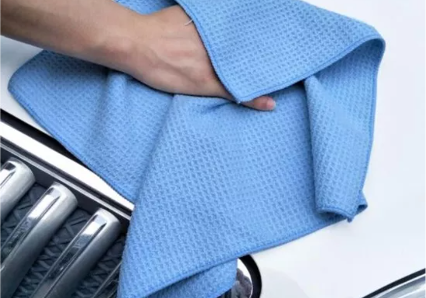 Microfiber Waffle Weave Car Drying Towels