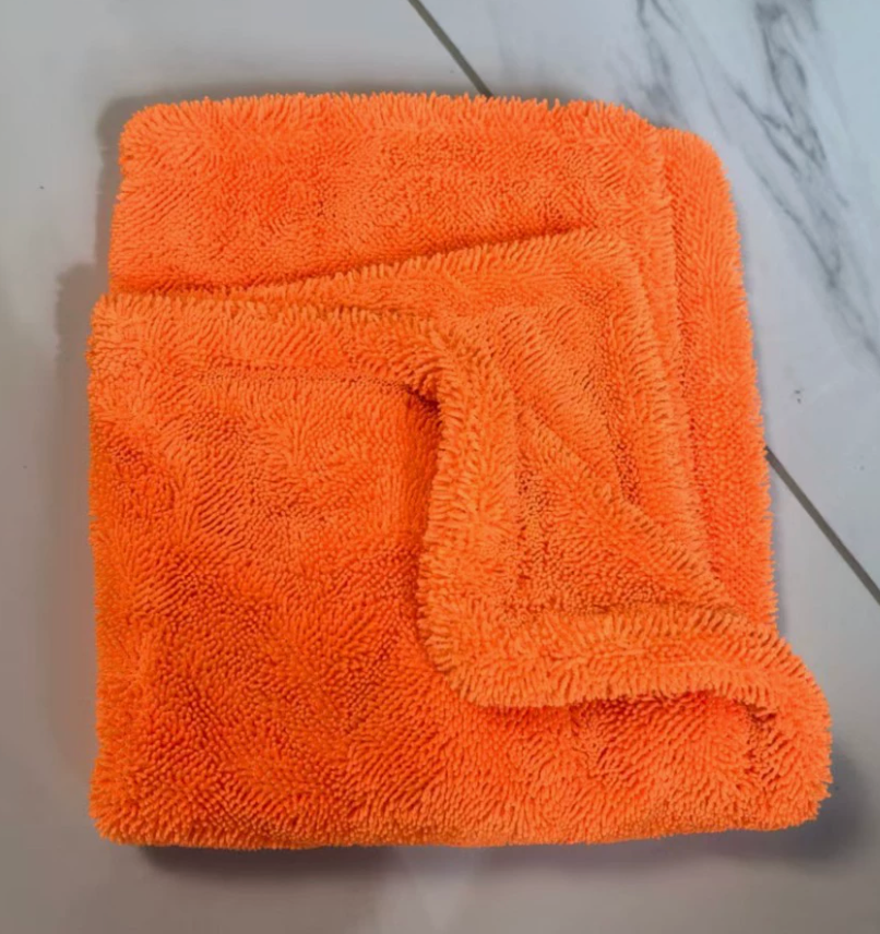 1800gsm microfiber twisted loop drying towels