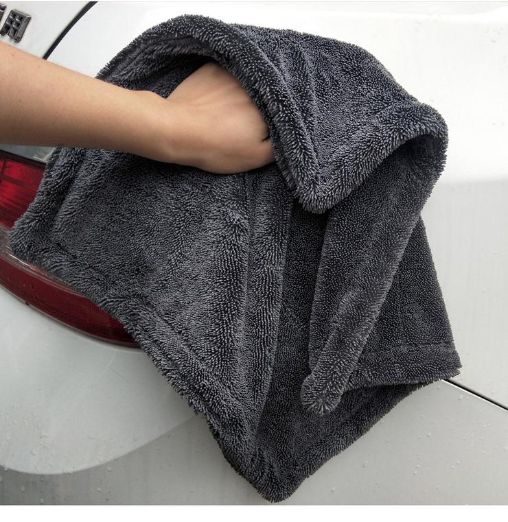 microfiber twisted yarn loop towels